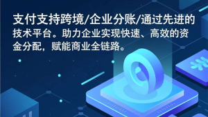 支持跨境/企业分账,易支付赋能商业全链路